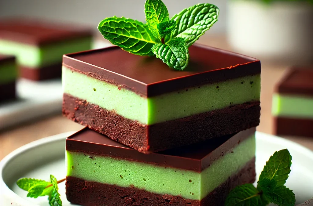A Father’s Day Treat: Choc Mint Slice
