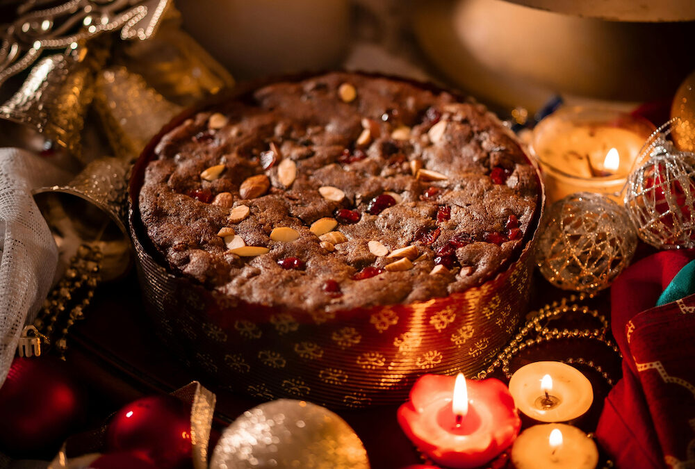 Gluten-free and Dairy-free Christmas Cake